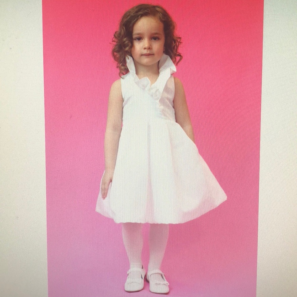 Lille Couture Style Hayden Girls Ivory Dress